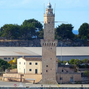 alter Leuchtturm in Palma Porto Pi